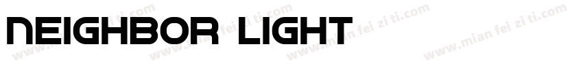 Neighbor Light字体转换